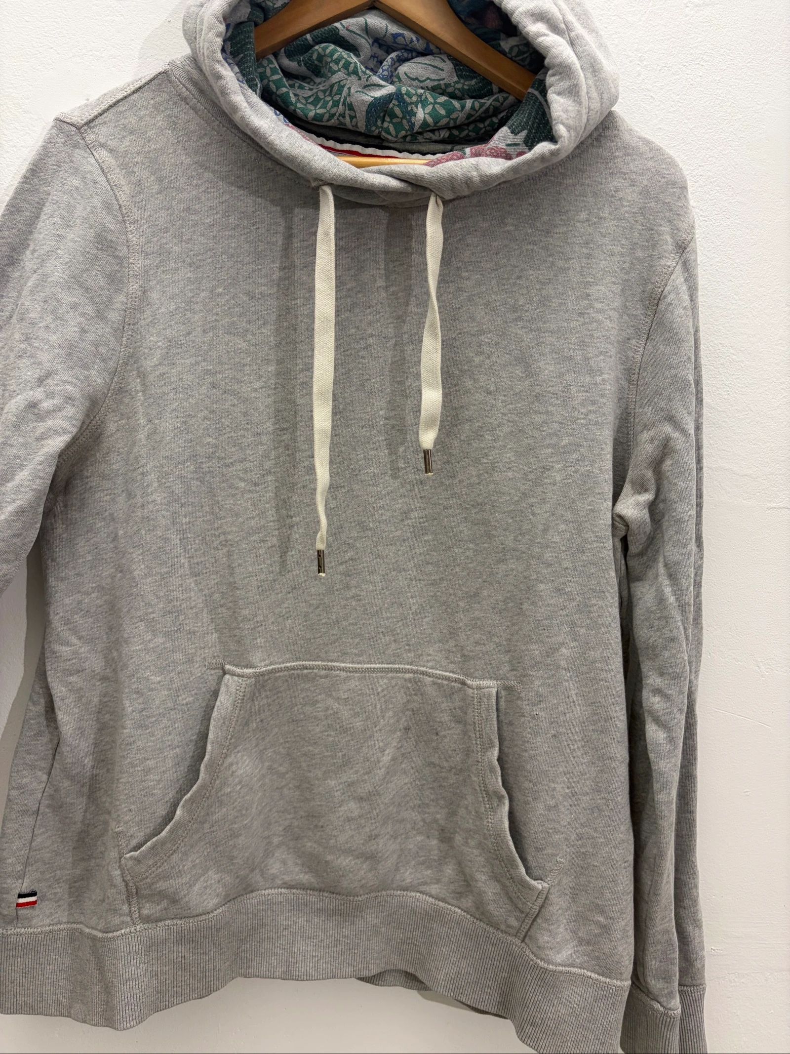 Moletom cinza com capuz Tommy Jeans (Tamanho L) – photo 2